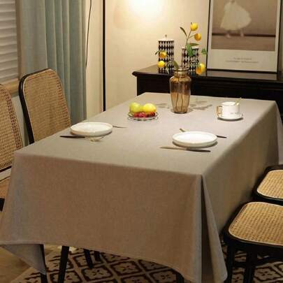 Toalha De Mesa Cozinha Sala de Jantar 1,20mts x 1,45mts Linho Rústico