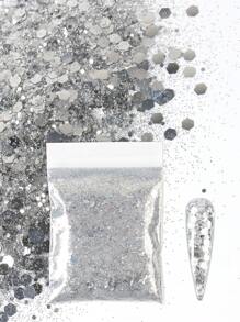 10克混合色六边形粗闪粉，适用于凝胶指甲油、环氧树脂和其他DIY美甲配件 - 彩色 - 查看 18