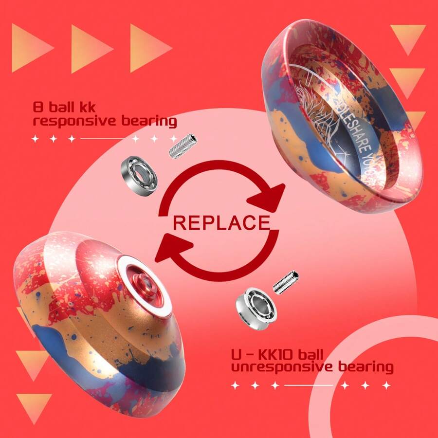 Professional Unresponsive Yoyo T3 For Pros And Responsive Yoyos For