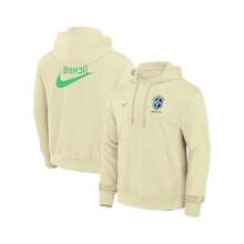 Nike Men's Yellow Brazil National Team Standard Issue Pullover Hoodie - Yellow - View 1