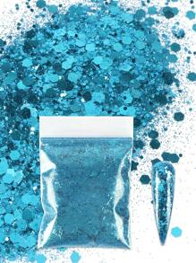 10克混合色六边形粗闪粉，适用于凝胶指甲油、环氧树脂和其他DIY美甲配件 - 彩色 - 查看 12