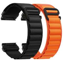 22mm&26mm Quickfit Watchbands For Garmin Fenix 7X/7X Pro/Tactix 7 Pro/6X Pro Fenix 5 Plus Hook&Loop/Alpine Loop Nylon Watch Band For Garmin S60 Garmin Tactix Delta