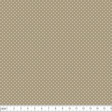 Tricoline Poá Per Meter Printed 100% Cotton - 1.5m Wide - 米色 Micro Poá - 查看 1