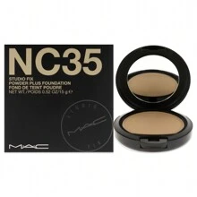 Studio Fix Powder Plus Foundation - NC35 By MAC For Women - 0.52 Oz Foundation - 棕色 - 查看 1