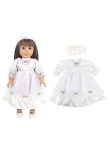 1pc Doll Clothes Set For 18-Inch American Dolls, Doll Princess Dress, Doll Tulle Skirt, Doll Floral Dress, Doll Sleeveless Dress, Fashion Doll Accessories Gift For Girls' Dolls' Birthday, Holiday, And Toys