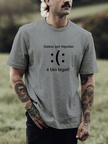 Men T-Shirts - Xám - Xem 1