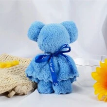 10 chiếc khăn tắm thiết kế hình chú gấu dễ thương, quà tặng thiết thực cho sinh nhật, đám cưới, tiệc tùng, lễ hội và hoạt động, Giáng sinh - nhiều màu - Xem 10
