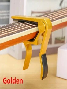 1 Stück Gitarren-Capo, geeignet für Folk, Klassik, Akustikgitarre, Metall-Capo, Aluminiumlegierung Gitarren-Capo, hervorragendes Musikinstrument-Zubehör. - Verschiedenfarbig - Übersicht 17