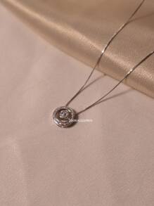 Women Pendant Necklaces - 3S5-11-銀色 - 查看 1