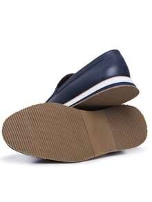 Men's Moccasin Exclusive Modeling Leather Cooper - 藏蓝色 - 查看 2