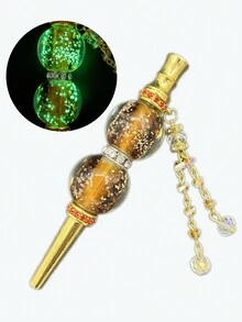 1pc Shisha Hookah Tips Diamond Hookah Accessories Luxurious Cigarette Holder Hose Interface Accessories Metal Alloy Zirconia Nozzle Creative Gift - Multicolor - View 11