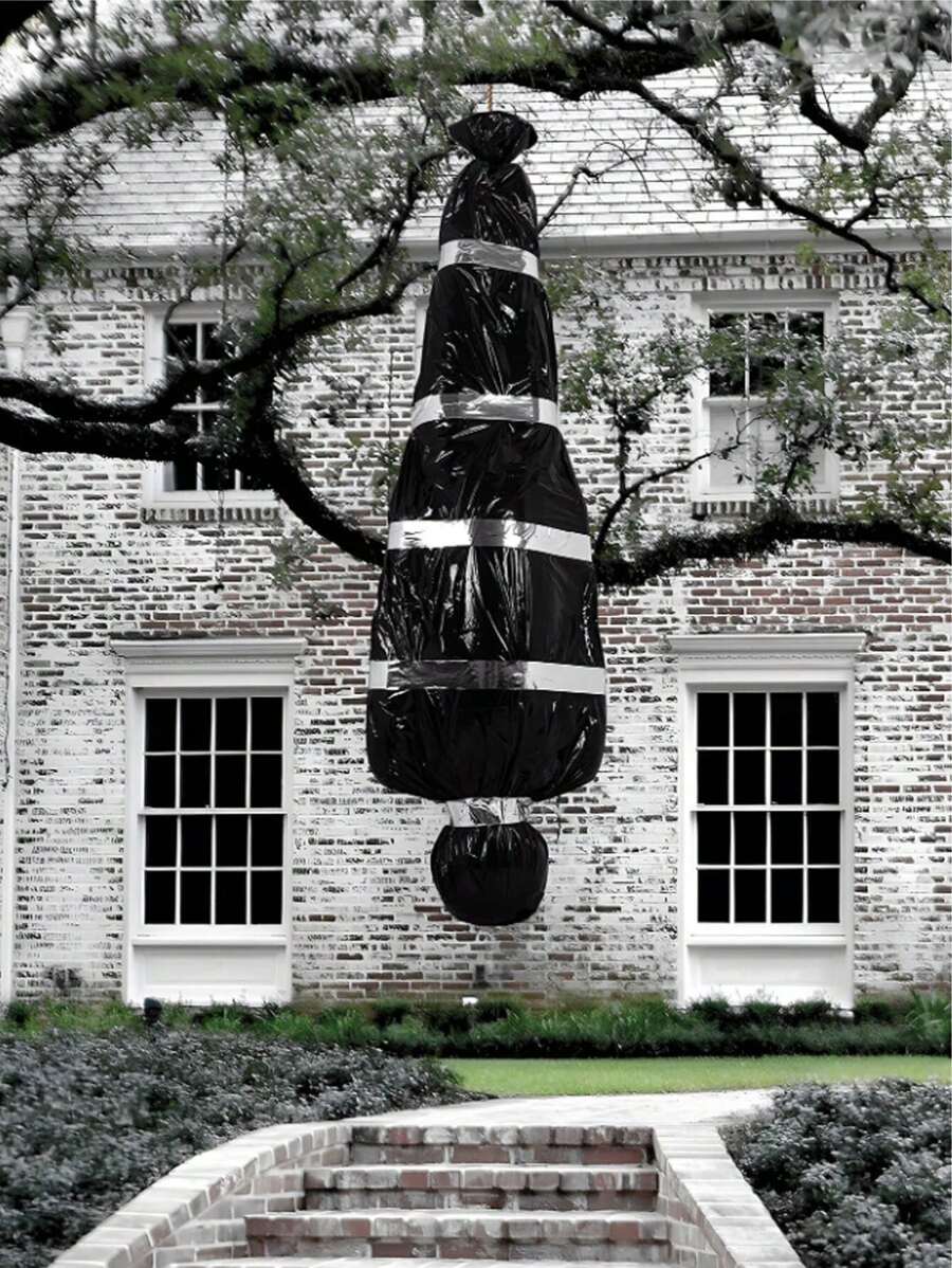 1 bộ phụ kiện treo trang trí Halloween kinh dị, ngôi nhà ma ám & trang trí cây ngoài trời (yêu cầu lắp ráp) mùa thu, giáng sinh - Nhiều màu - Xem 1