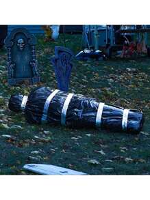 1 bộ phụ kiện treo trang trí Halloween kinh dị, ngôi nhà ma ám & trang trí cây ngoài trời (yêu cầu lắp ráp) mùa thu, giáng sinh - Nhiều màu - Xem 6