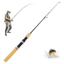 Portable Small Short Sea Pole 0.6m/0.8m/1m Lightweight Material Boat Fishing Rod Suitable For Fishing Enthusiasts Gifts