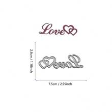 Corte de Metal DIY para Álbum de Recortes de Natal, Halloween, Aniversário, Decoração de Cartão 3D com Texto de Saudações 2024 Novo