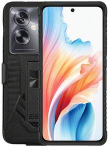 FUNDA USO RUDO CLIP O ANILLO PARA ONEPLUS NORD N30 SE 5G - Blanco y Negro - Ver 6