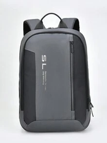 2024 新款时尚大容量多功能单肩背包，适合商务旅行、度假和旅行。轻巧多功能男女背包。 - 灰色 - 查看 2