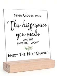 1 件 送给同事的告别礼物 送给女性的离别礼物 送给朋友的告别礼物 送给老板的离职礼物 送给女性的退休礼物 送给男性的退休派对装饰品 送给办公桌的新工作礼物 - 彩色 - 查看 1