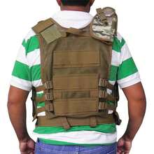 Camouflage Adventure Vest Paintball Adjustable Tactical Military Airsoft (BSL-21296-8) - 彩色 - 查看 5