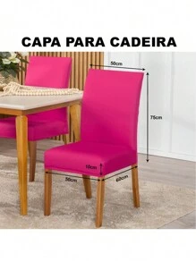 Chair Covers - Màu Hồng Tươi - Xem 1