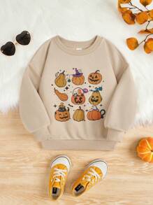 Young Girls Sweatshirts - Màu Khaki - Xem 1