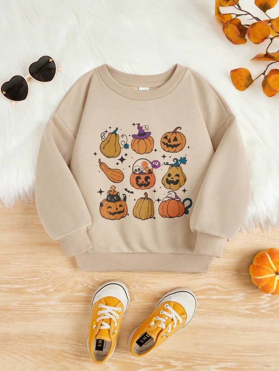 Young Girls Sweatshirts - Màu Khaki - Xem 1