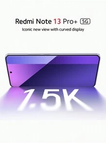 Xiaomi Mi Redmi Note 13 Pro Plus 5G 全球版 12GB+512GB 智能手机 超清 200MP 摄像头，配备 OIS 1.5K 120Hz AMOLED 曲面显示屏 联发科 Dimensity 7200-Ultra 全明星耐用性 IP68 防尘防水 120W HyperCharge 配备 5000mAh（典型值）电池 Mi Redmi Note 13 Pro+ 5G - 白色 - 查看 4