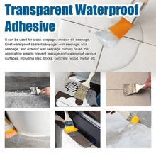 2024 Bathroom Transparent Waterproof Glue Waterproof Coating Agent Long-Lasting - White - View 8