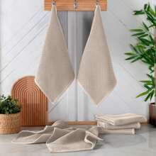 Elegant Comfort 6-Pack Turkish Cotton Waffle Wave Kitchen Towels