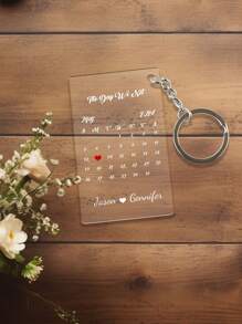 1 chiếc Móc khóa Acrylic Lịch tùy chỉnh được cá nhân hóa, Ngày đáng nhớ Móc khóa tùy chỉnh Văn bản Móc khóa tùy chỉnh Thích hợp làm Quà kỷ niệm, Quà cưới, Quà sinh nhật, Quà tốt nghiệp, Quà tặng ngày lễ tình nhân, Khắc, Không gỉ, Nhiều màu sắc, Dễ thương, Đáng yêu, Hài hước, Kawaii, Y2K, Phong cách, Unisex, Thường ngày, Quà tặng lý tưởng cho anh ấy, Quà tặng lý tưởng cho cô ấy, Cô ấy, Gia đình, Cho ngày kỷ niệm, Cho Ngày lễ tình nhân, Cho Ngày của Mẹ, Cho sinh nhật, Cho Ngày thiếu nhi, Cho Ngày của Cha, Cho lễ tốt nghiệp, Cho đám cưới, Cho tiệc tân gia - Nhiều màu - Xem 7