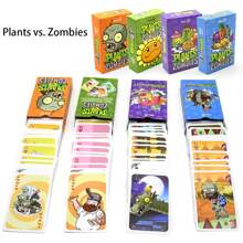 PLANTS VS ZOMBIES Plants Vs Poker Cards - Deck Of Playing Cards - Fun Card Games For Adults - Plants Vs Themed Poker Set,Playing Card Deck,Korean Game,Go Fish Card Game