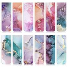 12/24 Piezas Marcadores magnéticos, marcadores de lectura magnéticos para profesores, estudiantes, amantes de los libros, escuela, hogar, suministros de oficina