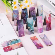 12/24 Piezas Marcadores magnéticos, marcadores de lectura magnéticos para profesores, estudiantes, amantes de los libros, escuela, hogar, suministros de oficina