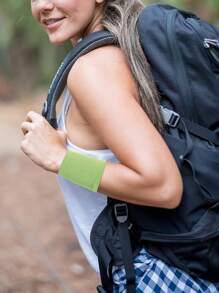 1Pc Cold Wristbands - Sweat Wicking Exercise Wristbands For Outdoor Sports, Yoga, Running, Gym, Exercise, Camping And Fitness Activities