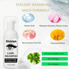 Eyelash Extension Shampoo, Lash Shampoo For Eyelash Wash, Lash Shampoo For Extensions, Lash Cleanser, Lash Bath - Multicolor - View 8