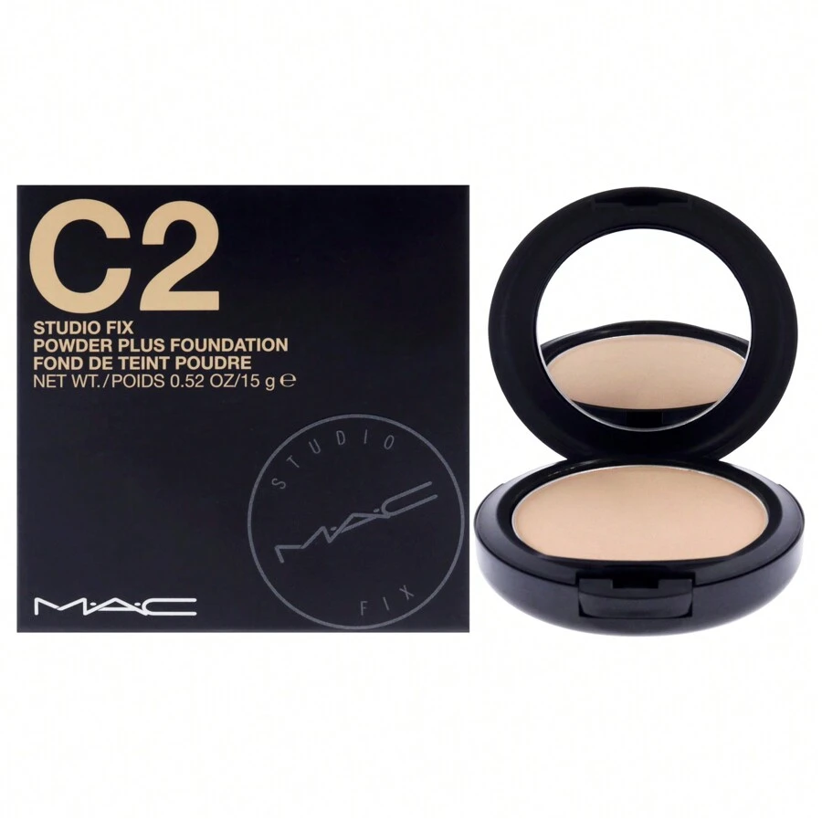 Studio Fix Powder Plus Foundation - C2 By MAC For Women - 0.52 Oz Foundation - Brown - View 1
