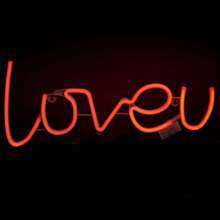 1 tấm biển hiệu đèn neon tình yêu, đèn neon hình trái tim tình yêu XOXO Rose, dùng pin hoặc USB, trang trí để bàn hoặc treo tường, kích thước 13,5 x 5,11 inch (34,5 x 13 cm) - trắng - Xem 26