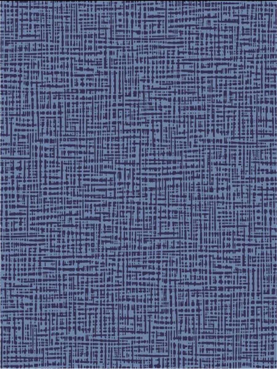 Tricoline Poá Per Meter Printed 100% Cotton - 1.5m Wide - Indigo Blue Weave - View 1