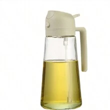 Oil Sprayer Glass Kitchen Household Air Fryer Oil Sprayer Bottle Edible Oil Sprayer Spray Bottle Atomization Mist Oil Tank - Multicolor - View 7
