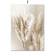 帆布畫-現代時尚波西米亞米色芦蘆蒲公英三腳架海景圖案海報，適用於家居裝飾客廳臥室宿舍背景牆藝術設計畫作，時髦禮物，無框版。 - MLZH682(不含框) - 查看 27