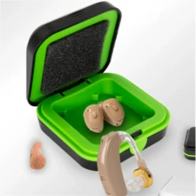Hearing Aid Protective Box Waterproof Portable Drop Resistance Hearing Aid Storage Box Protective Cover Hearing Aid Accessories - Multicolor - View 1