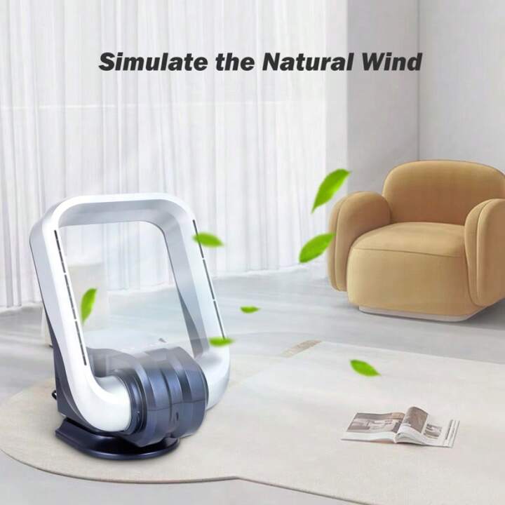 Infinipower Wall Mounted Fan Bladeless With Remote Controller, No 