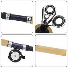 Portable Small Short Sea Pole 0.6m/0.8m/1m Lightweight Material Boat Fishing Rod Suitable For Fishing Enthusiasts Gifts