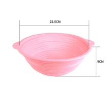 1pc Silicone Toast Baking Tray, Foldable Bread Baking Tool, High Temperature Resistant Fermentation Basket Mold, 4 Color Options - Multicolor - View 9