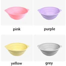 1pc Silicone Toast Baking Tray, Foldable Bread Baking Tool, High Temperature Resistant Fermentation Basket Mold, 4 Color Options - Multicolor - View 7