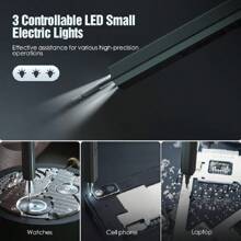 Mini Electric Screwdriver.Electric Screwdriver 68 In 1 Precision Screwdriver Set, Rechargeable Cordless Electric Screwdriver Tool Kit With LED Lights For Glasses Watch Phone, Magnetic Electric Screwdriver With 64 Bits Tools