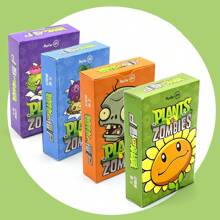 PLANTS VS ZOMBIES Plants Vs Poker Cards - Deck Of Playing Cards - Fun Card Games For Adults - Plants Vs Themed Poker Set,Playing Card Deck,Korean Game,Go Fish Card Game