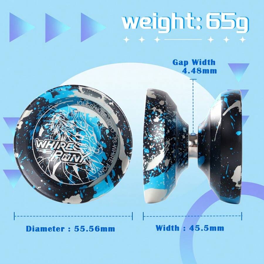 JOLESHARE Professional Unresponsive Yoyo T3 For Pros And Responsive