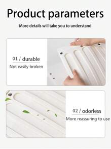 Organizador de pinzas para el cabello, soporte de exhibición y gancho para accesorios para el cabello como lazos y cintas para el cabello. Almacenamiento montado en la pared para dormitorios de estudiantes - Multicolor - Ver 7