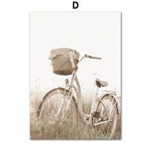 帆布畫-現代時尚波西米亞米色芦蘆蒲公英三腳架海景圖案海報，適用於家居裝飾客廳臥室宿舍背景牆藝術設計畫作，時髦禮物，無框版。 - MLZH682(不含框) - 查看 23